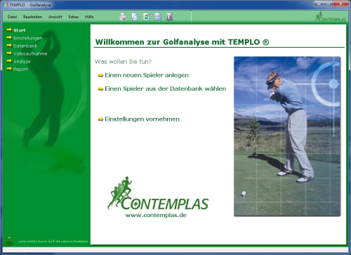 Golfschwunganalyse
