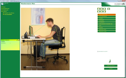 HUMEN Arbeitsplatz Analyse Software