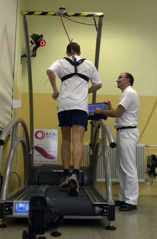 Ganganalyse und Laufanalyse Orthopädisches Spital Speising