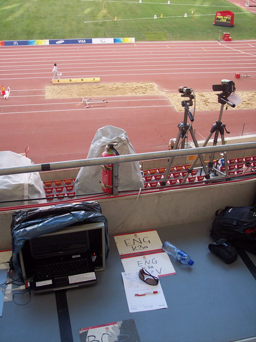 Weitsprunganalyse bei den Paralympics 2008
