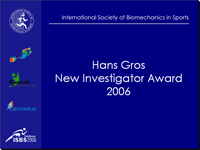 Hans Gros ISBS New Investigator Award