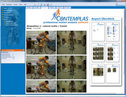 Bewegungsanalyse Radsport Report
